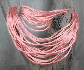 Stoffband glänzend pink