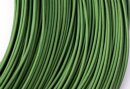 Antilopenlederband, 2,5mm, hellgrün, rund, 100m Bund